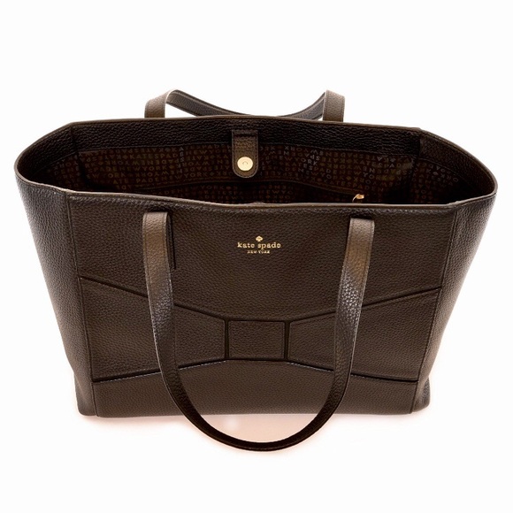 ♠️KATE SPADE🎀  Bow Black Francisca Bridge Pl. Bag - Picture 5 of 8